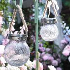 Solar Firefly Lanterns 6-Pack, Outdoor Hanging LED Decor