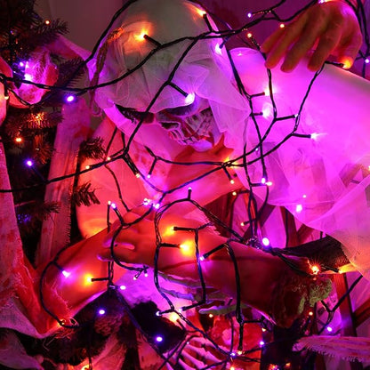 72ft Christmas LED String Lights, Waterproof Timer Lights