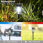 Solar Driveway Path Lights 8-Pack, Waterproof