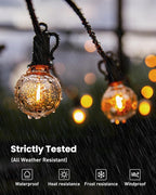 Christmas Porch String Lights, 209ft Waterproof