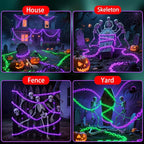 10ft Halloween Chain Lights, Battery Timer