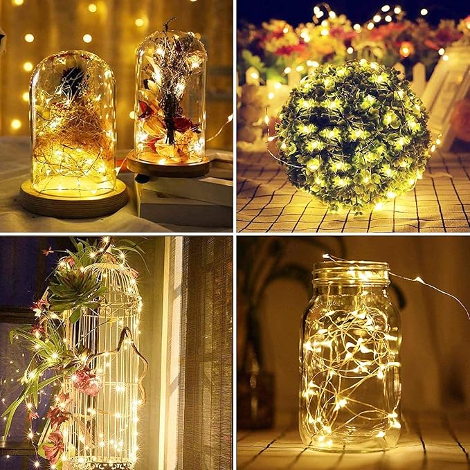 39ft Warm White Outdoor Edison String Lights, Weatherproof