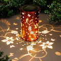 Hummingbird Solar Backyard Lanterns, Metal Waterproof LED