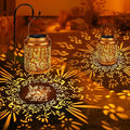 Solar Hummingbird Lanterns 2-Pack, Patio Hanging LED Decor