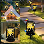 Butterfly Solar Hanging Lanterns, Classic Outdoor Decor