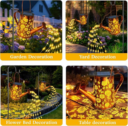 4 Pack Solar Light Replacement Top(Top Size 2.76inch, Bottom Size 2.36 inch) Waterproof Solar Lanterns Replacement top for Outdoor DIY Hanging Lanterns(Warm White)