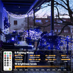 Christmas Fairy Lights 2-Pack, 33ft 100 LED Battery Twinkle Lights