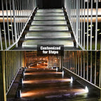 Solar Step Lights 12-Pack, Waterproof Yard