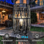 Garden Solar Porch Lanterns, Elegant Waterproof LED