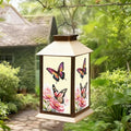 Butterfly Solar Hanging Lanterns, Decorative Porch Decor
