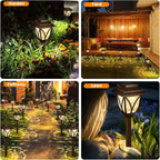 8-Pack Solar Landscape Lights for Garden