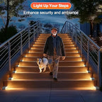 Solar Step Lights, Waterproof Wall