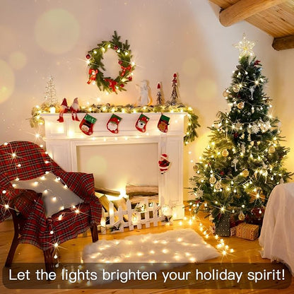 Christmas Fairy Lights, 100 LED Battery Twinkle Lights