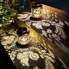 Squirrel Solar Hanging Lanterns, Decorative Porch Decor