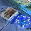4-Pack Christmas String Lights, 6ft Waterproof Twinkle Lights