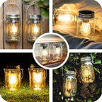 Solar Hanging Lanterns, Backyard Hanging LED Decor