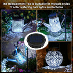 Solar Backyard Lanterns, Patio Hanging LED Decor