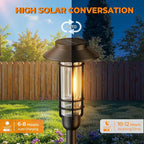 4-Pack Solar Landscape Lights for Walkway