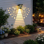 2-Pack Warm White Solar Patio Lights, Outdoor LED