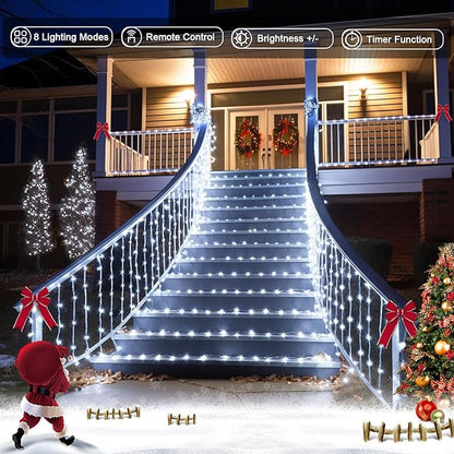 Remote Control Rope Lights, 33ft Color-Changing LED