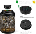 Hanging Solar Garden Lanterns, Charming Waterproof LED