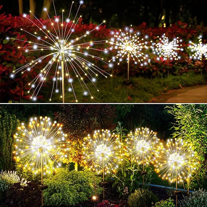 Solar Pathway Lights 2-Pack, Walkway LED