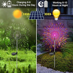 Solar Pathway Lights 2-Pack, Driveway LED