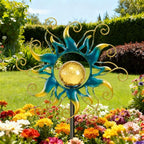 Blue Solar Pathway Lights, Garden LED