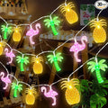 16ft LED Patio String Lights, Waterproof Outdoor