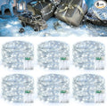 16ft White String Lights for Yard, Waterproof LED