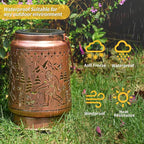 Bigfoot Solar Lanterns, Waterproof LED Porch Lights