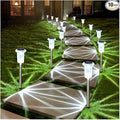 15-Pack Solar Pathway Lights, Waterproof LED Garden Lights