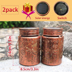 Dragonfly Solar Hanging Lanterns 2-Pack, Decorative Outdoor Decor
