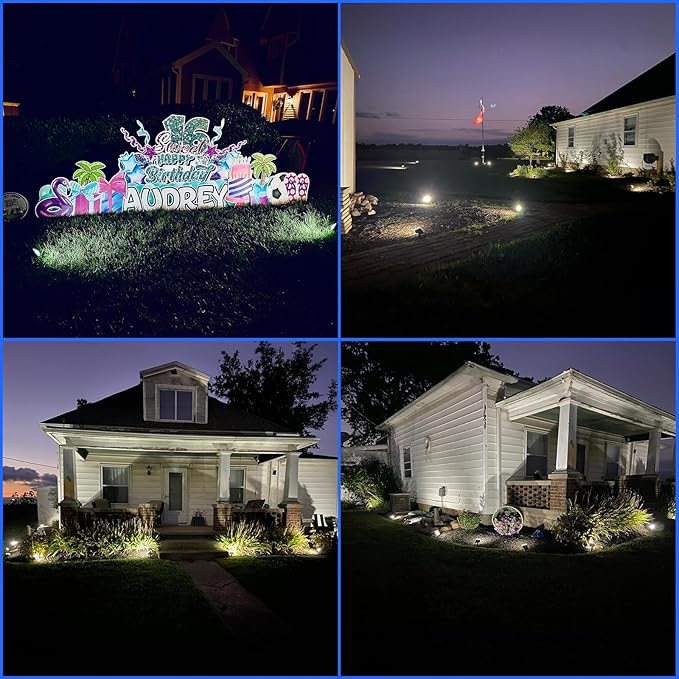 Solar Spotlights, 59 LED Landscape Lights