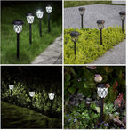 Solar Pathway Lights 10-Pack, Driveway LED