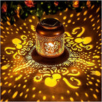 Garden Solar Lantern Set, Rustic Backyard Lighting