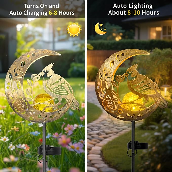 Solar Pathway Lights, Waterproof LED Walkway Lights