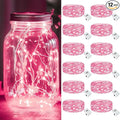 Christmas Patio String Lights 12-Pack, Waterproof
