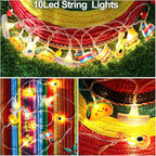Porch String Lights, Weatherproof LED
