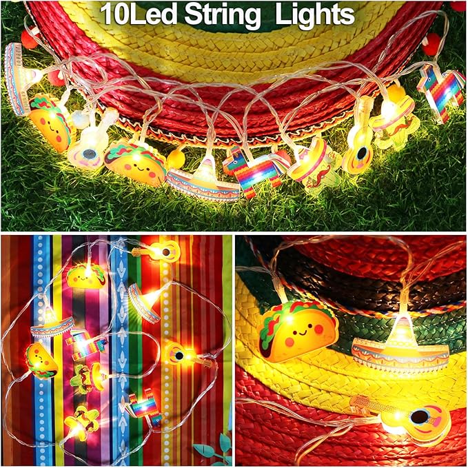 Porch String Lights, Weatherproof LED