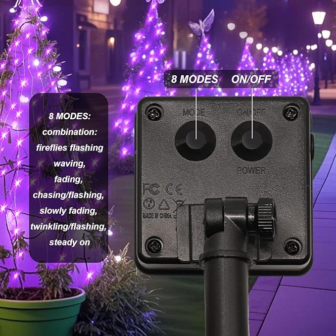 200 LED Solar Novelty Garden Lights