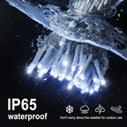 Christmas String Lights, 33ft 100 LED Waterproof Twinkle Lights