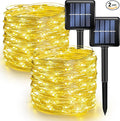 Warm White String Lights 2-Pack, 80ft Deck LED