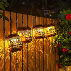 Solar Frog Lanterns, Patio Hanging LED Decor