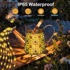 Garden Solar Porch Lanterns, Decorative Waterproof LED