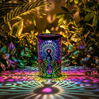 Solar Peacock Lanterns, Outdoor Hanging LED Decor