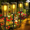 6-Pack Solar Path Lights, Outdoor Driveway LED