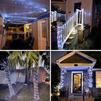 132ft White Outdoor Edison String Lights, Weatherproof