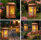 Butterfly Solar Lantern Set, Classic Patio Lighting