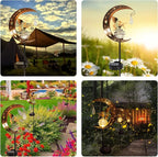 Warm White Solar Path Lights, Outdoor Walkway LED